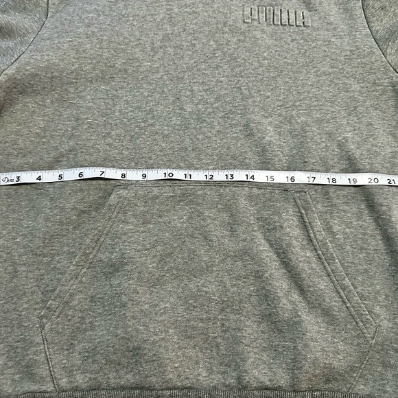 Puma Pullover Hoodie | Medium Gray | Size M | Excellent Condition - Picture 2 of 5